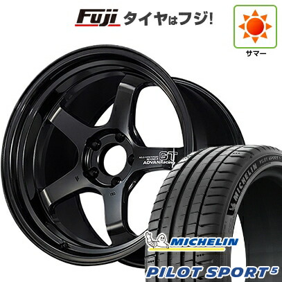 【新品】シビック タイプR(FL5) 夏タイヤ ホイール4本セット 265/35R18 ミシュラン パイロット スポーツ5 YOKOHAMA ヨコハマ アドバンレーシング GT ビヨンド-R 9.5J 18インチ(送料無料)