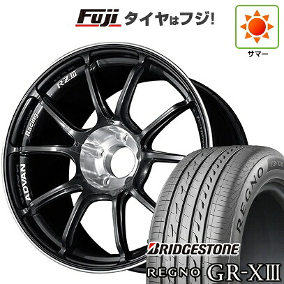 【新品】シビック タイプR(FL5) 夏タイヤ ホイール4本セット 265/35R18 ブリヂストン レグノ GR-XIII YOKOHAMA ヨコハマ アドバンレーシング RZIII 9.5J 18インチ(送料無料)｜フジコーポレーション