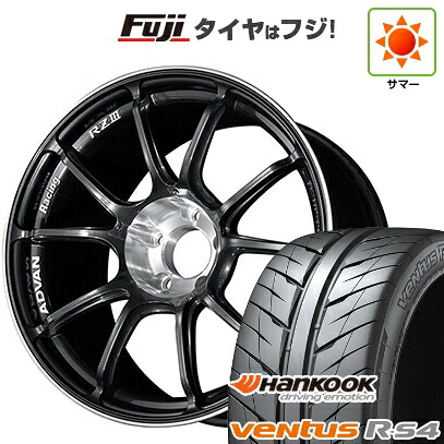 【新品】シビック タイプR(FL5) 夏タイヤ ホイール4本セット 265/35R18 ハンコック ヴェンタス R-S4 Z232 YOKOHAMA ヨコハマ アドバンレーシング RZIII 9.5J 18インチ(送料無料)