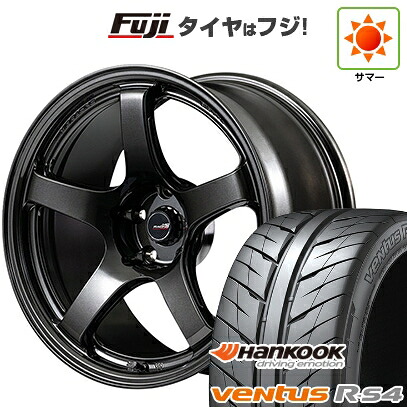 【新品】シビック タイプR(FL5) 夏タイヤ ホイール4本セット 265/35R18 ハンコック ヴェンタス R-S4 Z232 MID WHEELS MID RACING R50 EVO 9.5J 18インチ(送料無料)