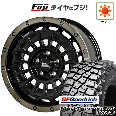【新品国産車用6穴139.7】 夏タイヤ ホイール4本セット 285/65R18 BFグッドリッチ マッドテレーンT/A KM3 ホットスタッフ バークレイハードロック ローガン 8J 18インチ(送料無料)|フジコーポレーション
