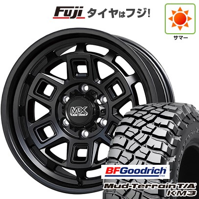 【新品】プラド/ハイラックス 夏タイヤ ホイール4本セット 265/70R17 BFグッドリッチ マッドテレーンT/A KM3 ホットスタッフ マッドクロス アイヴァー 8J 17インチ(送料無料)|フジコーポレーション