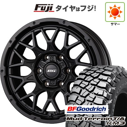 【新品】プラド/ハイラックス 夏タイヤ ホイール4本セット 265/65R17 BFグッドリッチ マッドテレーンT/A KM3 コーセイ ボトムガルシア シャドウバーツ 8J 17インチ(送料無料)|フジコーポレーション