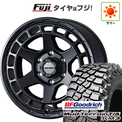 【新品】プラド/ハイラックス 夏タイヤ ホイール4本セット 265/70R17 BFグッドリッチ マッドテレーンT/A KM3 WEDS ウェッズアドベンチャー マッドヴァンス X タイプS 8J 17インチ(送料無料)