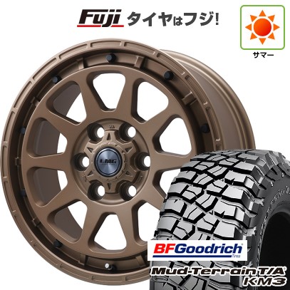 【新品】ランクル300 夏タイヤ ホイール4本セット 285/65R18 BFグッドリッチ マッドテレーンT/A KM3 レアマイスター LMG DIEZ ブロンズ トヨタ・レクサス車専用 8J 18インチ(送料無料)