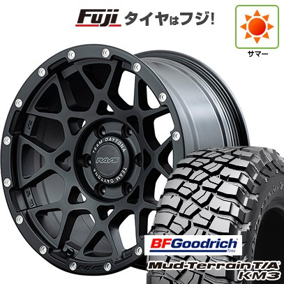 【新品】プラド/ハイラックス 夏タイヤ ホイール4本セット 265/70R17 BFグッドリッチ マッドテレーンT/A KM3 RAYS レイズ デイトナ M8 8.5J 17インチ(送料無料)｜フジコーポレーション 195,150円