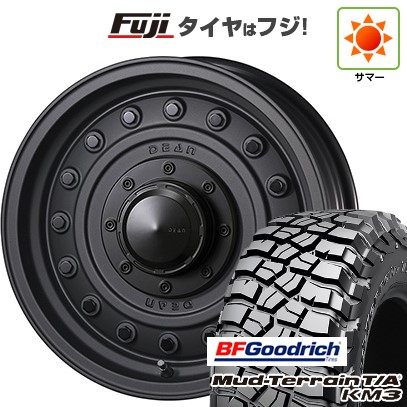 【新品】ジムニーシエラ/ジムニーノマド 夏タイヤ ホイール4本セット 30X9.5R15 BFグッドリッチ マッドテレーンT/A KM3 クリムソン ディーン コロラド 6J 15インチ(送料無料) 122,300円