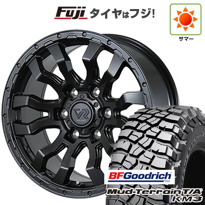 【新品】プラド/ハイラックス 夏タイヤ ホイール4本セット 265/70R17 BFグッドリッチ マッドテレーンT/A KM3 トピー ヴァブロ RR-01 8J 17インチ(送料無料)|フジコーポレーション