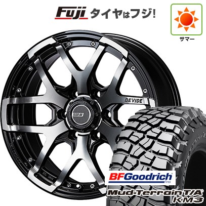 【新品】プラド/ハイラックス 夏タイヤ ホイール4本セット 265/70R17 BFグッドリッチ マッドテレーンT/A KM3 SSR ディバイド ZS 8J 17インチ(送料無料)