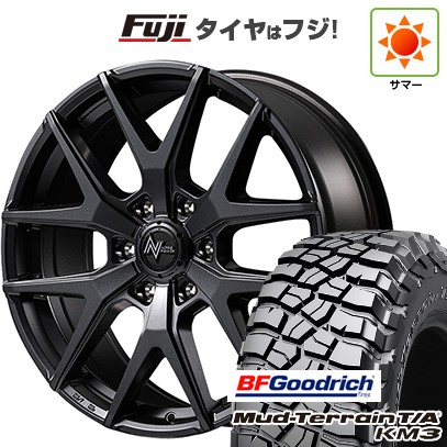 【新品】ランクル250 夏タイヤ ホイール4本セット 275/70R18 BFグッドリッチ マッドテレーンT/A KM3 MID WHEELS NITRO POWER M62 トマホーク 8J 18インチ(送料無料)