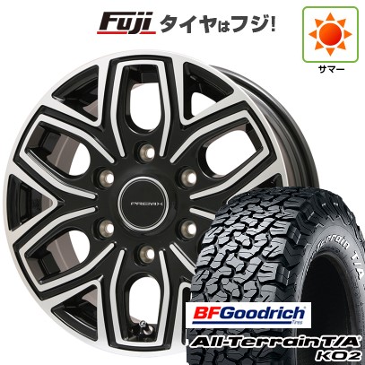 【新品国産車用6穴139.7】 夏タイヤ ホイール4本セット 275/70R17 BFグッドリッチ オールテレーンT/A KO2 RWL/RBL プレミックス 飛車(ブラックポリッシュ) 8J 17インチ(送料無料)