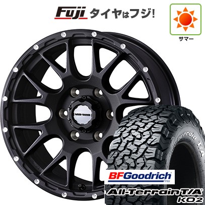 【新品国産車用6穴139.7】 夏タイヤ ホイール4本セット 275/70R17 BFグッドリッチ オールテレーンT/A KO2 RWL/RBL WEDS ウェッズアドベンチャー マッドヴァンス 08 8J 17インチ(送料無料)