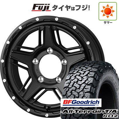 【新品】ジムニーシエラ/ジムニーノマド 夏タイヤ ホイール4本セット 30X9.5R15 BFグッドリッチ オールテレーンT/A KO2 RWL/RBL WEDS ウェッズアドベンチャー マッドヴァンス 07 6J 15インチ(送料無料)｜フジコーポレーション