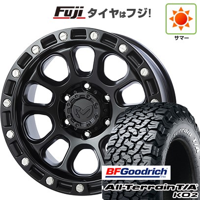 【新品国産車用6穴139.7】 夏タイヤ ホイール4本セット 275/70R17 BFグッドリッチ オールテレーンT/A KO2 RWL/RBL トライスター MKW M204 JP Spec 8J 17インチ(送料無料)
