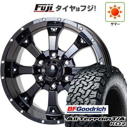 【新品国産車用6穴139.7】 夏タイヤ ホイール4本セット 275/70R17 BFグッドリッチ オールテレーンT/A KO2 RWL/RBL トライスター MKW MK-46 8J 17インチ(送料無料)