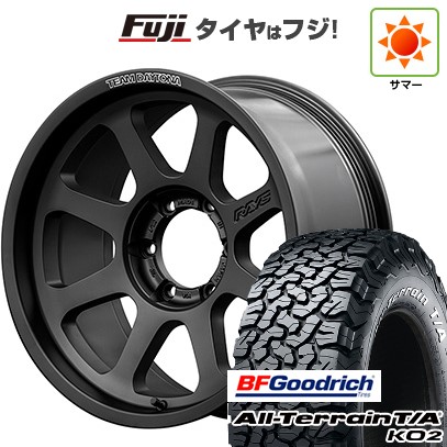 【新品国産車用6穴139.7】 夏タイヤ ホイール4本セット 275/70R17 BFグッドリッチ オールテレーンT/A KO2 RWL/RBL RAYS レイズ デイトナ D108 8J 17インチ(送料無料)