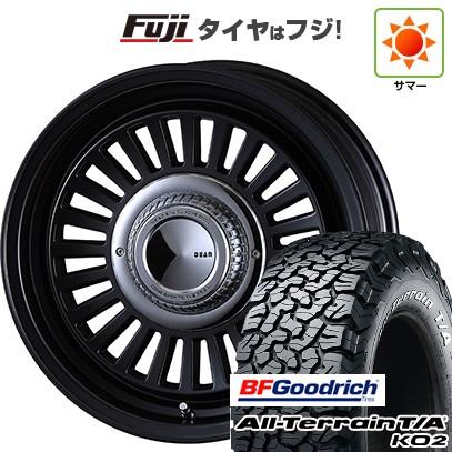 【新品国産車用6穴139.7】 夏タイヤ ホイール4本セット 275/70R17 BFグッドリッチ オールテレーンT/A KO2 RWL/RBL クリムソン ディーン カリフォルニア 7.5J 17インチ(送料無料)