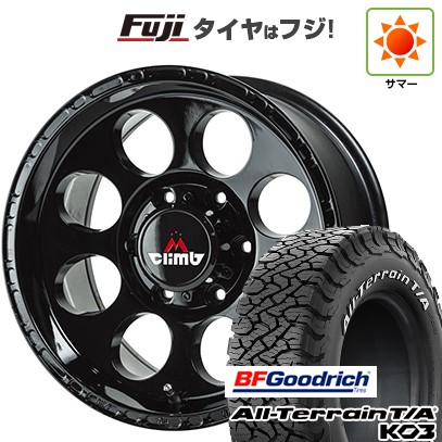 【新品国産車用6穴139.7】 夏タイヤ ホイール4本セット 265/70R16 BFグッドリッチ オールテレーンT/A KO3 RWL エムクライム アストロ 8J 16インチ(送料無料)