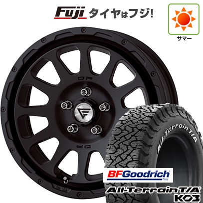【新品国産車用5穴114.3】 夏タイヤ ホイール4本セット 225/65R17 BFグッドリッチ オールテレーンT/A KO3 RBL デルタフォース オーバル 7J 17インチ(送料無料)｜フジコーポレーション