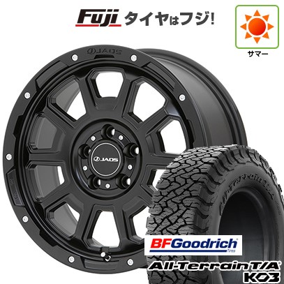 【新品国産車用5穴114.3】 夏タイヤ ホイール4本セット 225/65R17 BFグッドリッチ オールテレーンT/A KO3 RBL ジャオス アダマスBL5 7.5J 17インチ(送料無料)