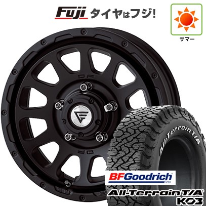 【新品】ジムニーシエラ/ジムニーノマド 夏タイヤ ホイール4本セット 225/70R16 BFグッドリッチ オールテレーンT/A KO3 RWL デルタフォース オーバル 6J 16インチ(送料無料)|フジコーポレーション