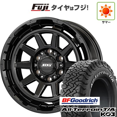 【新品国産車用6穴139.7】 夏タイヤ ホイール4本セット 275/70R17 BFグッドリッチ オールテレーンT/A KO3 RWL コーセイ ボトムガルシア ディグレ 8J 17インチ(送料無料)
