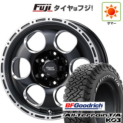 【新品】プラド/ハイラックス 夏タイヤ ホイール4本セット 265/65R17 BFグッドリッチ オールテレーンT/A KO3 RWL エルフォード ブラッドストック 1P 2 8J 17インチ(送料無料)
