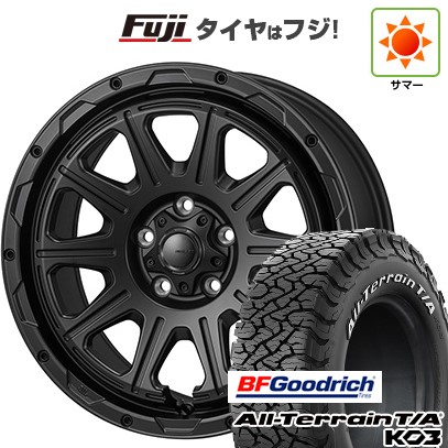 【新品国産車用5穴114.3】 夏タイヤ ホイール4本セット 225/65R17 BFグッドリッチ オールテレーンT/A KO3 RBL モンツァ HI-BLOCK レグルス 7.5J 17インチ(送料無料)