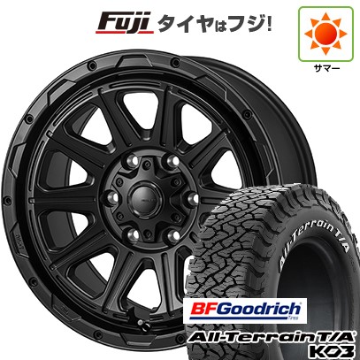 【新品国産車用6穴139.7】 夏タイヤ ホイール4本セット 275/70R17 BFグッドリッチ オールテレーンT/A KO3 RWL モンツァ HI-BLOCK レグルス 8J 17インチ(送料無料)