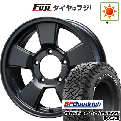 【新品】ジムニー 夏タイヤ ホイール4本セット 175/80R16 BFグッドリッチ オールテレーンT/A KO3 RWL ブレスト バーンズテック JHストリーム 5.5J 16インチ(送料無料)|フジコーポレーション
