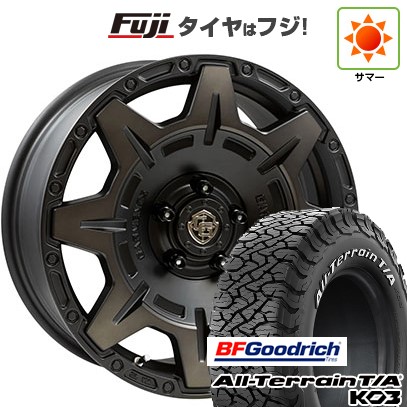 【新品】デリカD5 夏タイヤ ホイール4本セット 225/70R16 BFグッドリッチ オールテレーンT/A KO3 RWL WEDS ウェッズ クロスオーバーガーメンツ Style M 7J 16インチ(送料無料)｜フジコーポレーション