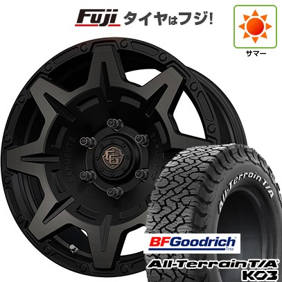 【新品】プラド/ハイラックス 夏タイヤ ホイール4本セット 265/65R17 BFグッドリッチ オールテレーンT/A KO3 RWL WEDS ウェッズ クロスオーバーガーメンツ Style M 8J 17インチ(送料無料)|フジコーポレーション