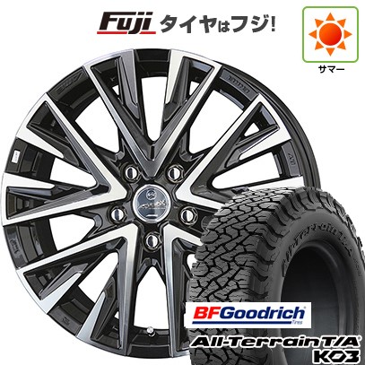 【新品国産車用5穴114.3】 夏タイヤ ホイール4本セット 215/65R16 BFグッドリッチ オールテレーンT/A KO3 RBL 共豊 スマック レジーナ 6.5J 16インチ(送料無料)|フジコーポレーション