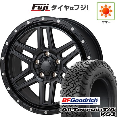 【新品国産車用5穴114.3】 夏タイヤ ホイール4本セット 225/65R17 BFグッドリッチ オールテレーンT/A KO3 RBL モンツァ HI-BLOCK エルデ 7.5J 17インチ(送料無料)