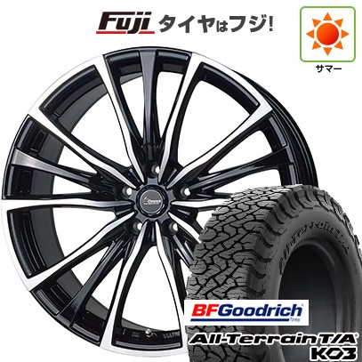 【新品国産車用5穴114.3】 夏タイヤ ホイール4本セット 215/65R16 BFグッドリッチ オールテレーンT/A KO3 RBL ホットスタッフ クロノス CH-110 6.5J 16インチ(送料無料)|フジコーポレーション