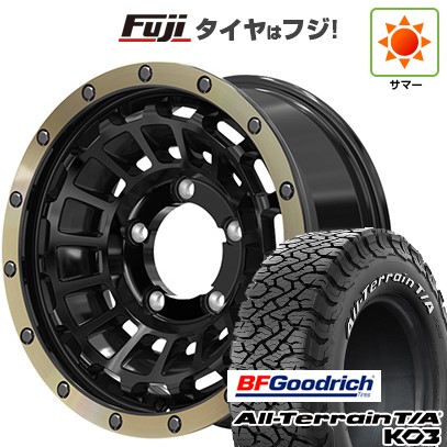 【新品】ジムニーシエラ/ジムニーノマド 夏タイヤ ホイール4本セット 215/70R16 BFグッドリッチ オールテレーンT/A KO3 RWL ホットスタッフ バークレイハードロック ローガン 6J 16インチ(送料無料)