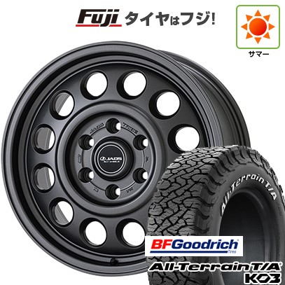 【新品】ランクル300 夏タイヤ ホイール4本セット 275/65R18 BFグッドリッチ オールテレーンT/A KO3 RWL ジャオス トライブ 8.5J 18インチ(送料無料)｜フジコーポレーション
