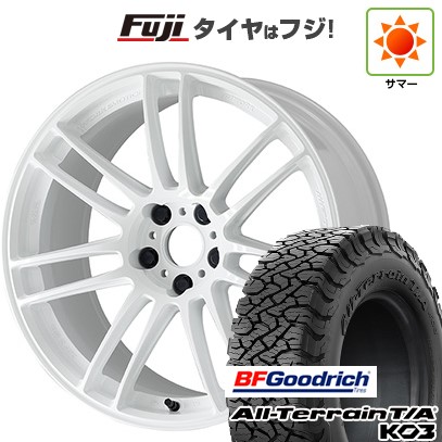 【新品国産車用5穴114.3】 夏タイヤ ホイール4本セット 225/65R17 BFグッドリッチ オールテレーンT/A KO3 RBL WORK ワーク エモーション ZR7 7J 17インチ(送料無料)｜フジコーポレーション