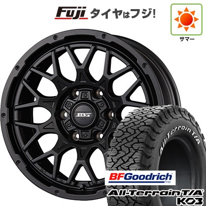 【新品国産車用6穴139.7】 夏タイヤ ホイール4本セット 275/70R17 BFグッドリッチ オールテレーンT/A KO3 RWL コーセイ ボトムガルシア シャドウバーツ 8J 17インチ(送料無料)