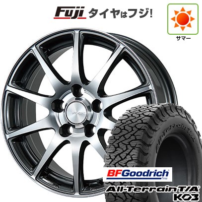 【新品国産車用5穴114.3】 夏タイヤ ホイール4本セット 225/65R17 BFグッドリッチ オールテレーンT/A KO3 RBL ブリヂストン エコフォルム CRS23 7J 17インチ(送料無料)|フジコーポレーション