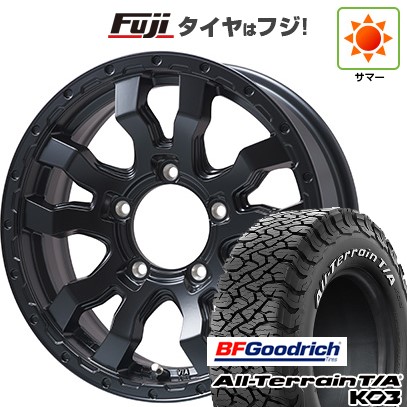 【新品】ジムニー 夏タイヤ ホイール4本セット 175/80R16 BFグッドリッチ オールテレーンT/A KO3 RWL トピー ヴァブロ RR-01【限定】 5.5J 16インチ(送料無料) 78,980円
