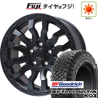 【新品】デリカD5 夏タイヤ ホイール4本セット 235/70R16 BFグッドリッチ オールテレーンT/A KO3 RWL トピー ヴァブロ RR-01【限定】 7J 16インチ(送料無料)|フジコーポレーション