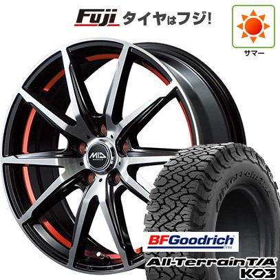 【新品国産車用5穴114.3】 夏タイヤ ホイール4本セット 225/65R17 BFグッドリッチ オールテレーンT/A KO3 RBL MID WHEELS RX-02 17インチ(送料無料)