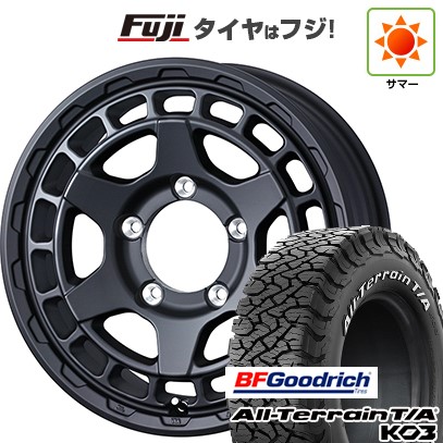 【新品】ジムニー 夏タイヤ ホイール4本セット 175/80R16 BFグッドリッチ オールテレーンT/A KO3 RWL WEDS ウェッズアドベンチャー マッドヴァンス X タイプS 5.5J 16インチ(送料無料)