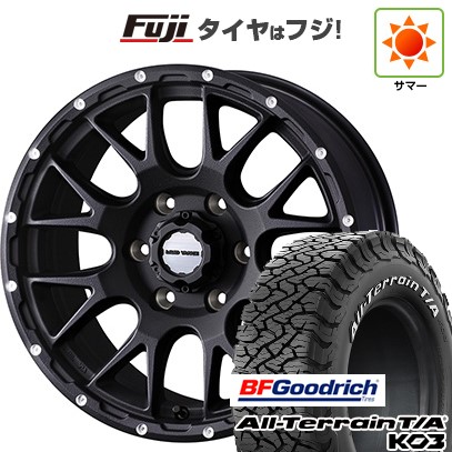 【新品】プラド/ハイラックス 夏タイヤ ホイール4本セット 265/65R17 BFグッドリッチ オールテレーンT/A KO3 RWL WEDS ウェッズアドベンチャー マッドヴァンス 08 8.5J 17インチ(送料無料)｜フジコーポレーション
