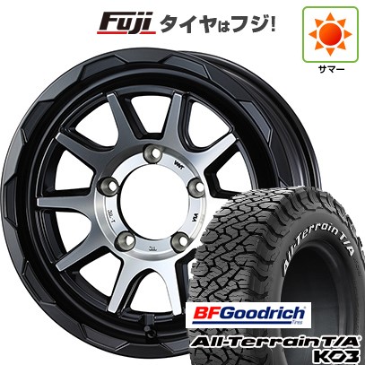 【新品】ジムニー 夏タイヤ ホイール4本セット 175/80R16 BFグッドリッチ オールテレーンT/A KO3 RWL WEDS ウェッズアドベンチャー マッドヴァンス 06 5.5J 16インチ(送料無料)