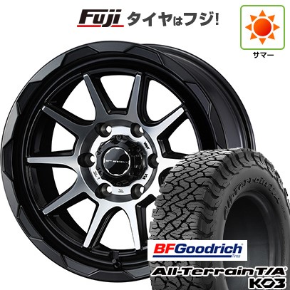 【新品】プラド/ハイラックス 夏タイヤ ホイール4本セット 265/60R18 BFグッドリッチ オールテレーンT/A KO3 RBL WEDS ウェッズアドベンチャー マッドヴァンス 06 8J 18インチ(送料無料) 152,550円