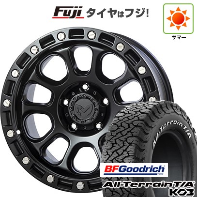【新品】デリカD5 夏タイヤ ホイール4本セット 225/70R16 BFグッドリッチ オールテレーンT/A KO3 RWL トライスター MKW M204 JP Spec 7J 16インチ(送料無料)|フジコーポレーション