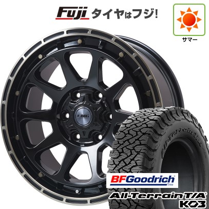 【新品】プラド/ハイラックス 夏タイヤ ホイール4本セット 265/60R18 BFグッドリッチ オールテレーンT/A KO3 RBL レアマイスター LMG DIEZ グロスブラック/ブロンズクリア 8J 18インチ(送料無料)