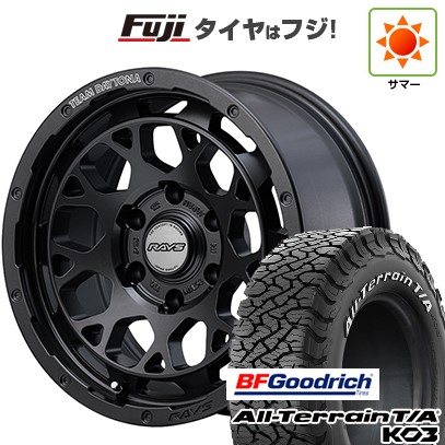 【新品国産車用6穴139.7】 夏タイヤ ホイール4本セット 285/70R17 BFグッドリッチ オールテレーンT/A KO3 RWL RAYS レイズ デイトナ M9+ SPEC-M 8J 17インチ(送料無料)